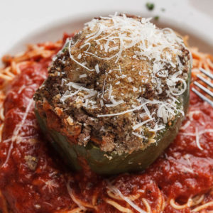 Louisiana Pizza Kitchen's Stuffed Bell Pepper Pasta